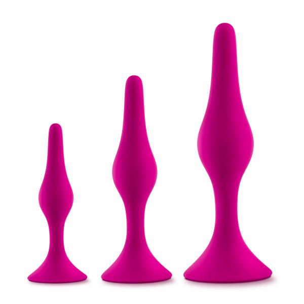 Luxe Beginner 3 Plug Anal Trainer Set