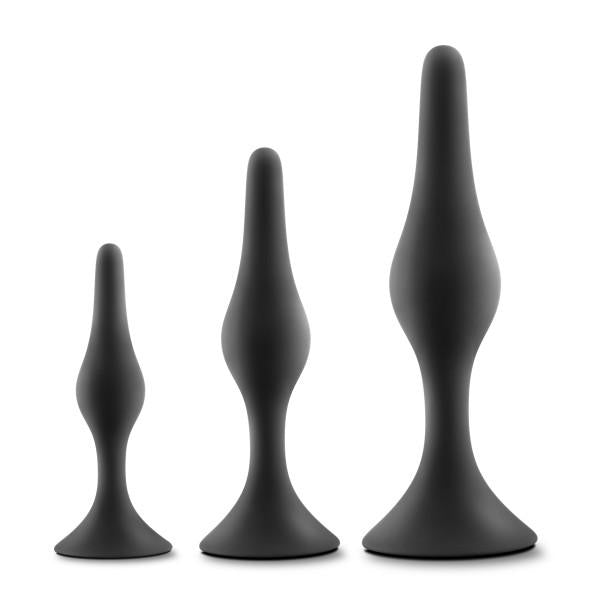 Luxe Beginner 3 Plug Anal Trainer Set