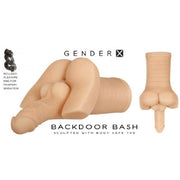 Backdoor Bash Ass Masturbator with Cock - Vanilla