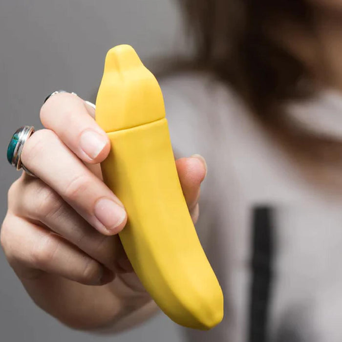 Banana Emojibator Ultra Discreet First Time Bullet Vibrator