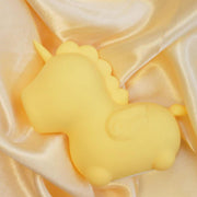 Bean Blossom Unicorn Shaped Licking Tongue Vibrator - Yellow