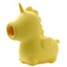 Bean Blossom Unicorn Shaped Licking Tongue Vibrator - Yellow