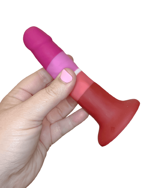 Blush Novelties Dildo Avant Pride P3 Beauty 5.5 Inch Silicone Dildo