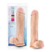 Blush Novelties Dildo Au Naturel Big John 11.5 Inch Suction Cup Dildo - Vanilla