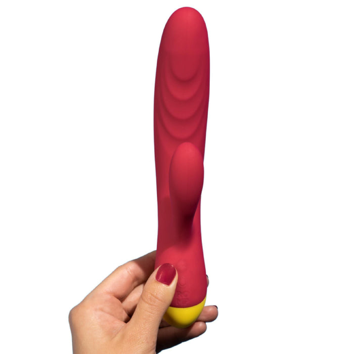 Romp Jazz Rechargeable Silicone Rabbit Vibrator