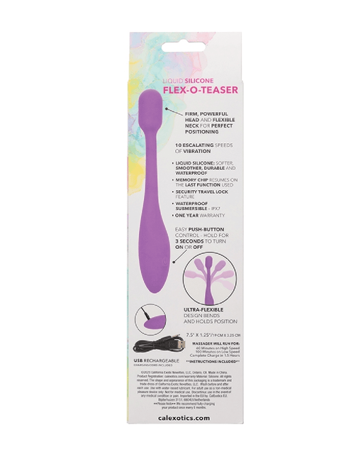 CalExotics Vibrator Bliss Flex O Teaser Slim G Spot Vibrator