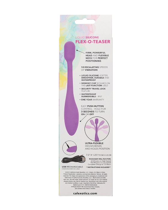 CalExotics Vibrator Bliss Flex O Teaser Slim G Spot Vibrator