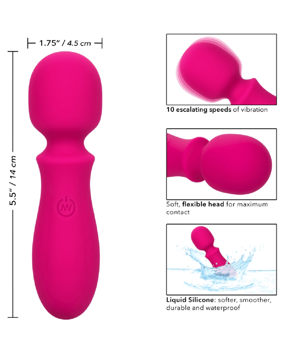 CalExotics Vibrator Bliss Mini Wand Beginner Vibrator