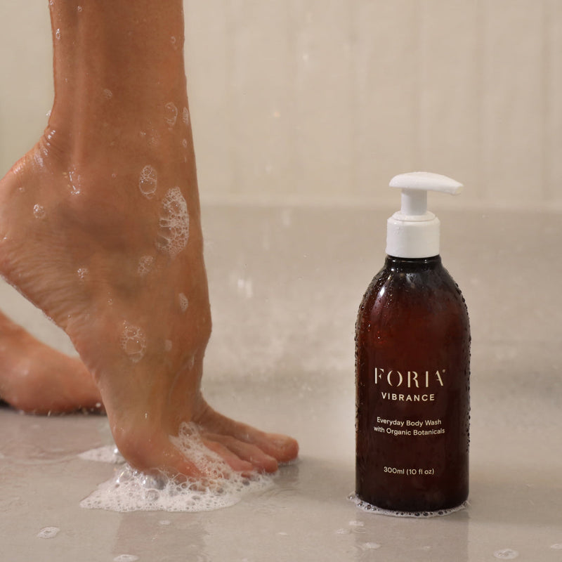 FORIA Vibrance Everyday Body Wash with Organic Botanicals 300ml / 10oz