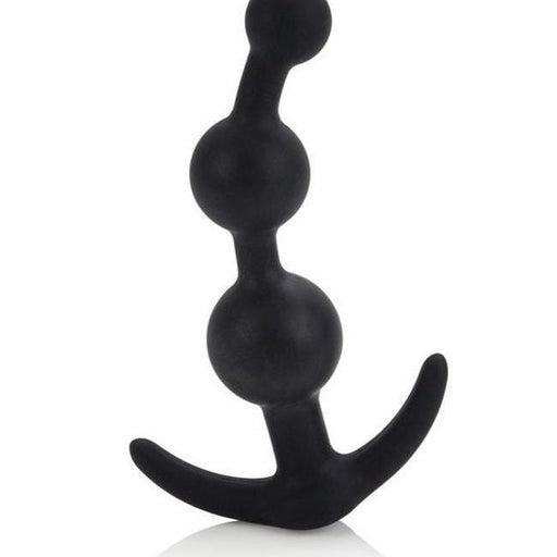 CalExotics Anal Beads Booty Call Graduated Silicone Booty Beads - Black