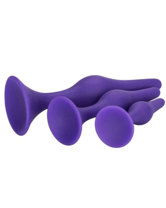 CalExotics Butt Plug Booty Call® Booty Silicone Anal Trainer Kit - Purple