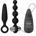 CalExotics Anal Kit Booty Call Vibro Kit 3 Piece Anal Set - Black