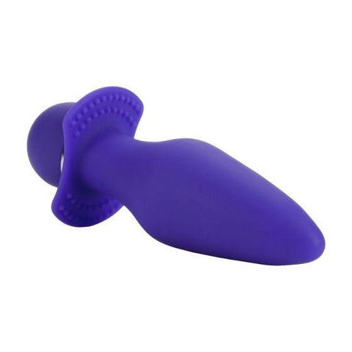 CalExotics Butt Plug Booty Call Booty Rider Vibrating Silicone Butt Plug - Purple