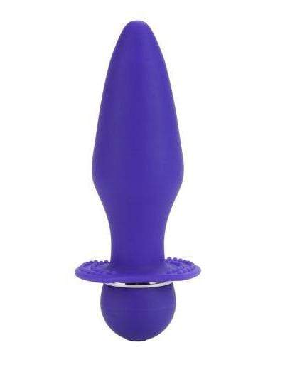 CalExotics Butt Plug Booty Call Booty Rider Vibrating Silicone Butt Plug - Purple