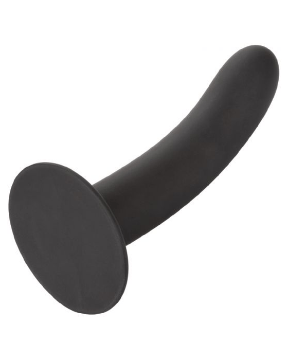 CalExotics Dildo Boundless 7 Inch Smooth Silicone Dildo - Black