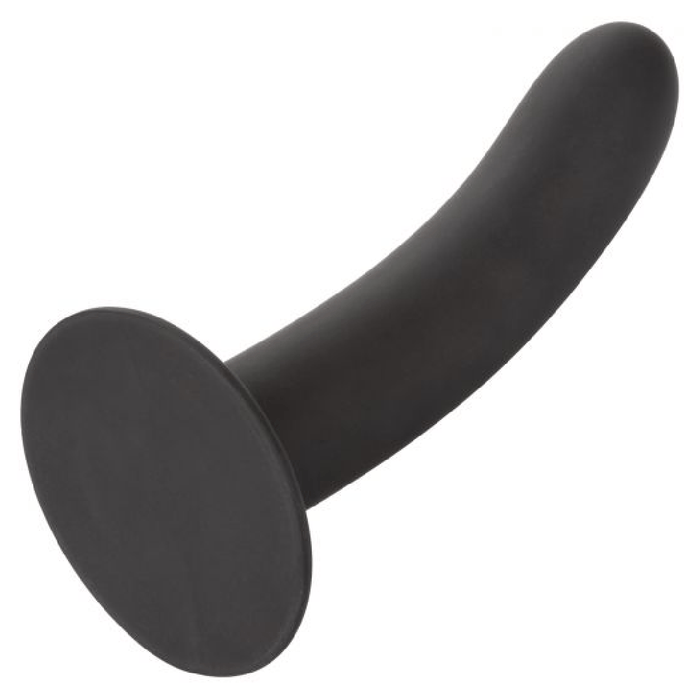 CalExotics Dildo Boundless 7 Inch Smooth Silicone Dildo - Black