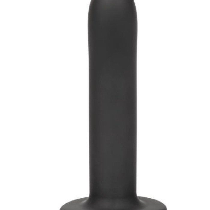 CalExotics Dildo Boundless 7 Inch Smooth Silicone Dildo - Black