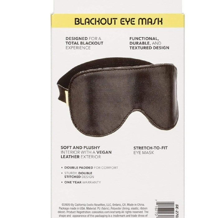 CalExotics Blindfold Boundless Blackout Eye Mask by Calexotics