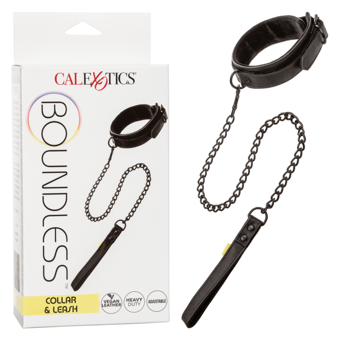 CalExotics Restraints Boundless Collar and Leash Set by Calexotics