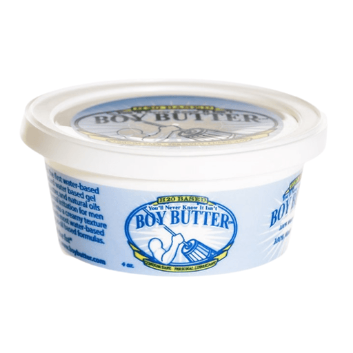 Boy Butter Lubricant Boy Butter H20 Water Based Cream Lubricant 4 oz Tub