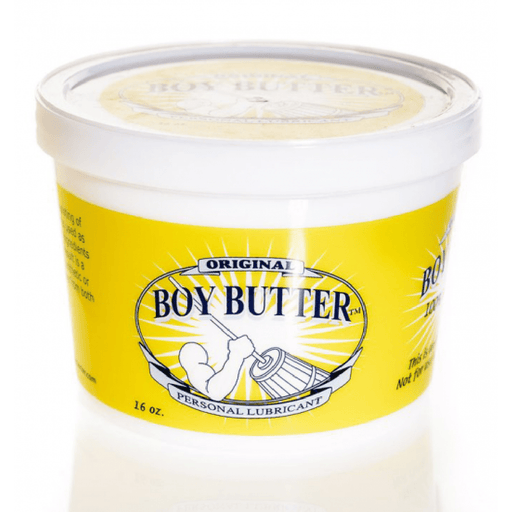 Boy Butter Lubricant Boy Butter Original Oil Based Lubricant with Coconut Oil 16 oz