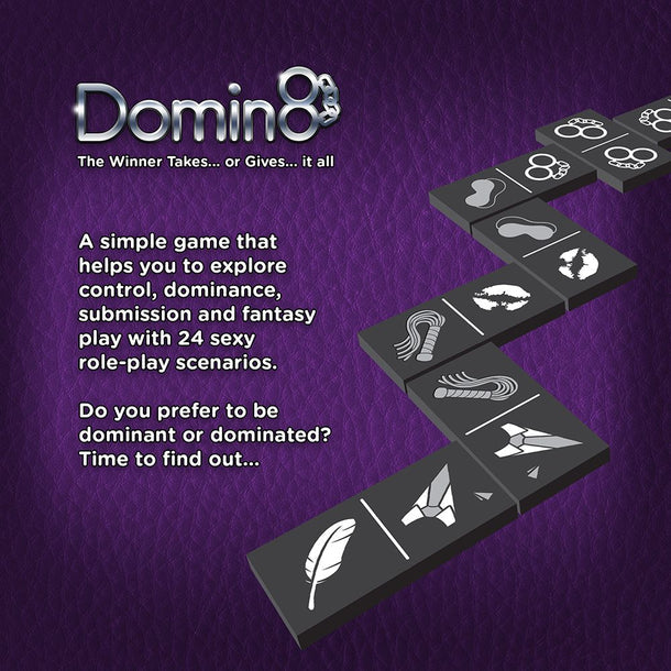 Domin8 Adult Game for Power Play & Roleplay