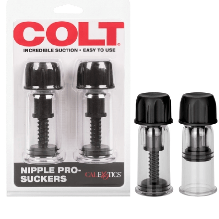 CalExotics Nipple Toy COLT Nipple Pro-Suckers - Black