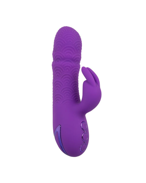 CalExotics Vibrator California Dreaming Manhattan Beach Marvel Thrusting Mini Rabbit - Purple