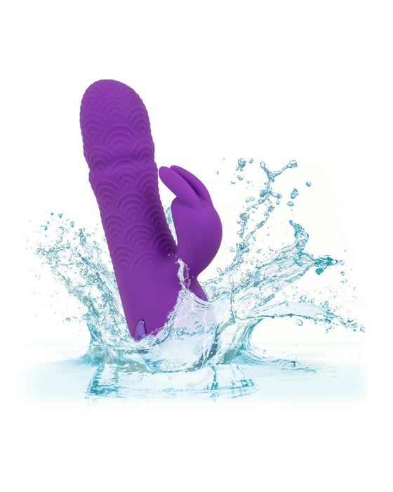 CalExotics Vibrator California Dreaming Manhattan Beach Marvel Thrusting Mini Rabbit - Purple