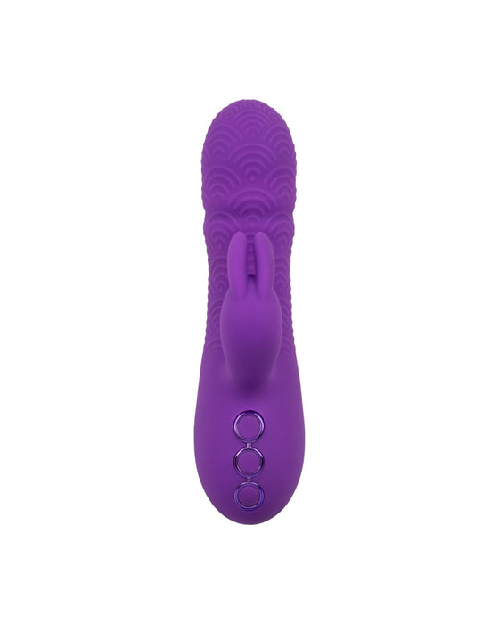 CalExotics Vibrator California Dreaming Manhattan Beach Marvel Thrusting Mini Rabbit - Purple