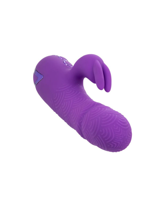 CalExotics Vibrator California Dreaming Manhattan Beach Marvel Thrusting Mini Rabbit - Purple