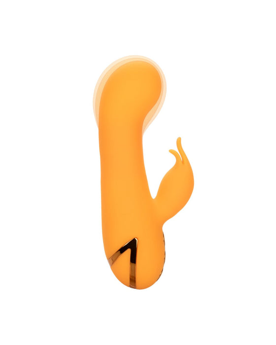 CalExotics Vibrator California Dreaming Monticeto Muse Inflatable G-Spot Rabbit - Orange