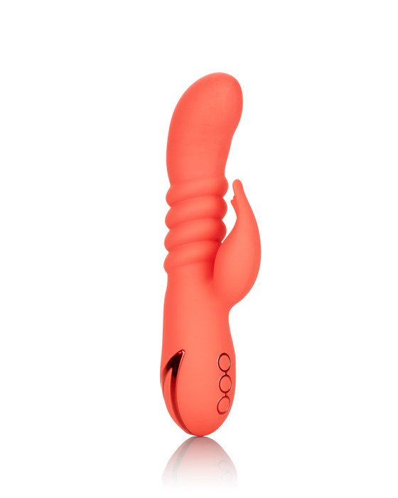 California Dreaming Orange County Cutie Thrusting Rabbit Vibrator