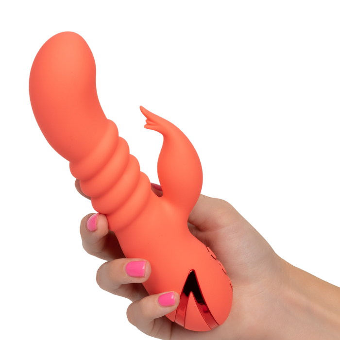 California Dreaming Orange County Cutie Thrusting Rabbit Vibrator