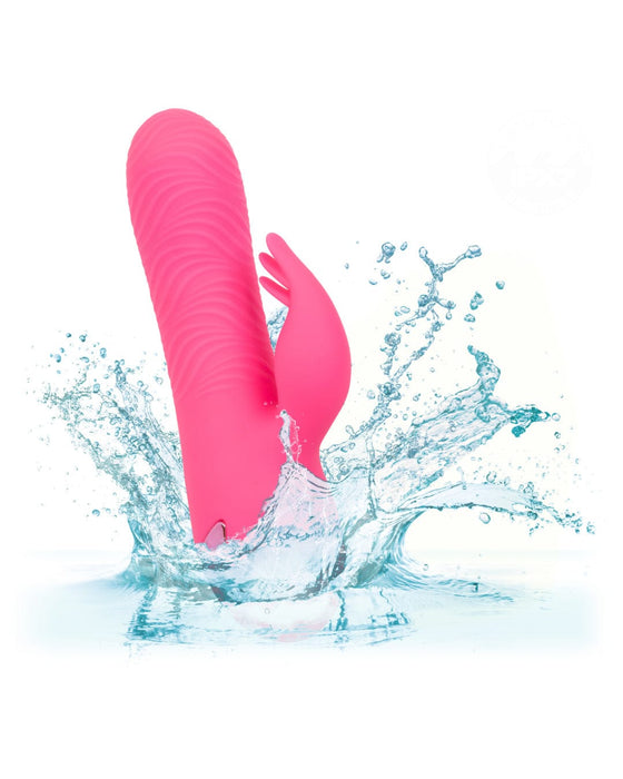 CalExotics Vibrator California Dreaming Sacramento Sweetie Mini Rabbit with Rotating Beads - Pink