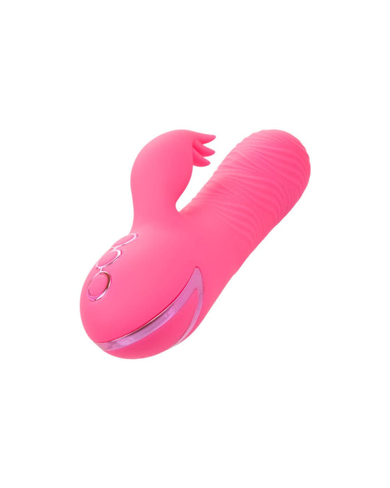 CalExotics Vibrator California Dreaming Sacramento Sweetie Mini Rabbit with Rotating Beads - Pink