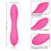 CalExotics Vibrator California Dreaming Surf City Centerfold G-Spot Pulsating Vibrator - Pink