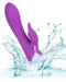 CalExotics Vibrator California Dreaming Valley Vamp Rabbit Vibrator with Swinging Teaser - Purple