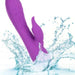 CalExotics Vibrator California Dreaming Valley Vamp Rabbit Vibrator with Swinging Teaser - Purple