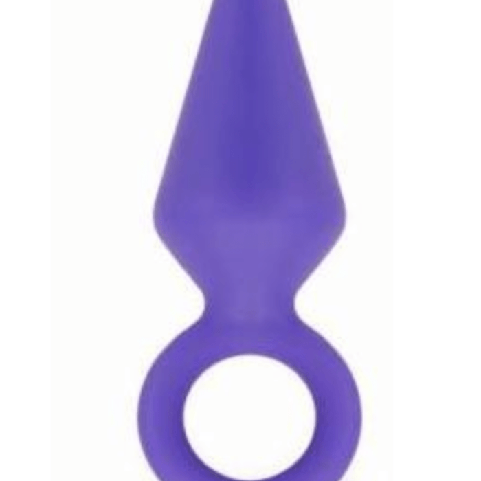 Blush Novelties Butt Plug Purple Luxe Candy Rimmer Small Silicone Butt Plug - Various Colours