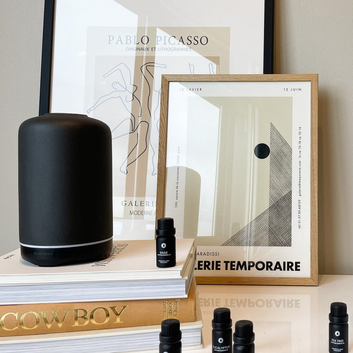 Black Ceramic Essential Oil Diffuser