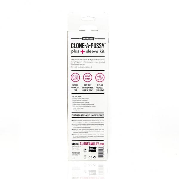 Clone A Pussy Plus+ Silicone Vulva Casting Kit Hot Pink