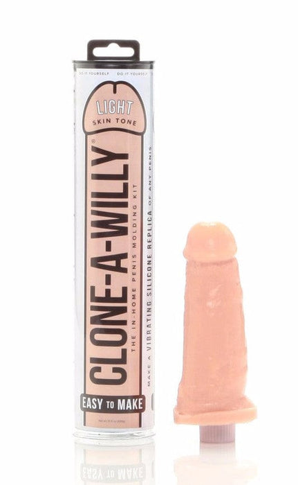 Empire Laboratories Dildo Clone A Willy Vibrating Silicone Penis Casting Kit - Light Tone