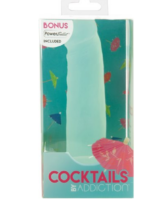 BMS Enterprises Dildo Cocktails Mint Mojito Dildo with Power Bullet