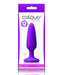 NS Novelties Butt Plug Colours Pleasures Small Butt Plug - Purple