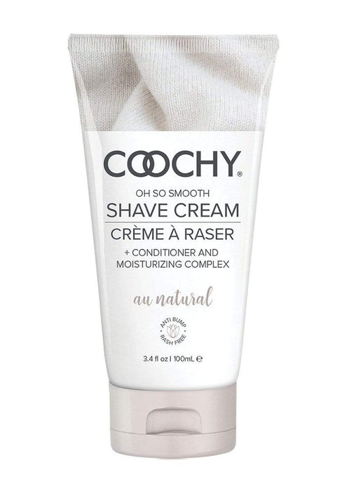 Classic Brands Shaving Lotion 3.4 oz Coochy Oh So Smooth Shave Cream - Au Natural (Fragrance Free)