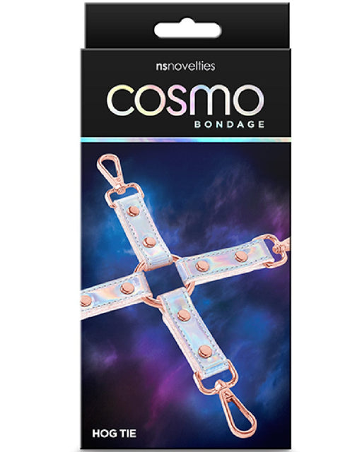 NS Novelties Restraints Cosmo Bondage Holographic Hog Tie Set