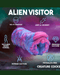 XR Brands Masturbator Cyclone Squishy Alien Vagina Role Play Stroker