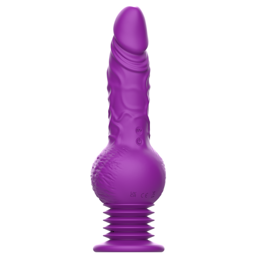 Drill Me Thrusting Vibrating Silicone Dildo by Tracy's Dog