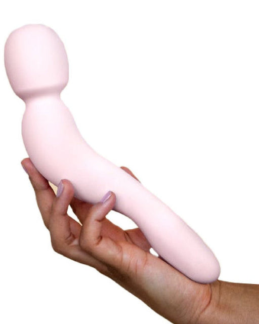 Dame Products Wand Dame Com Ergonomic Waterproof Wand Vibrator - Quartz